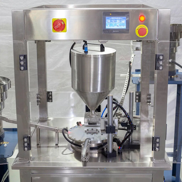 Automatic Fine Particle Silica Gel Desiccant Bottle Filling Capping Machine