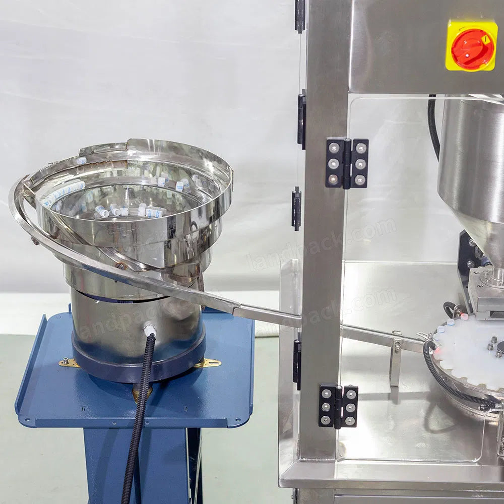 Automatic Fine Particle Silica Gel Desiccant Bottle Filling Capping Machine