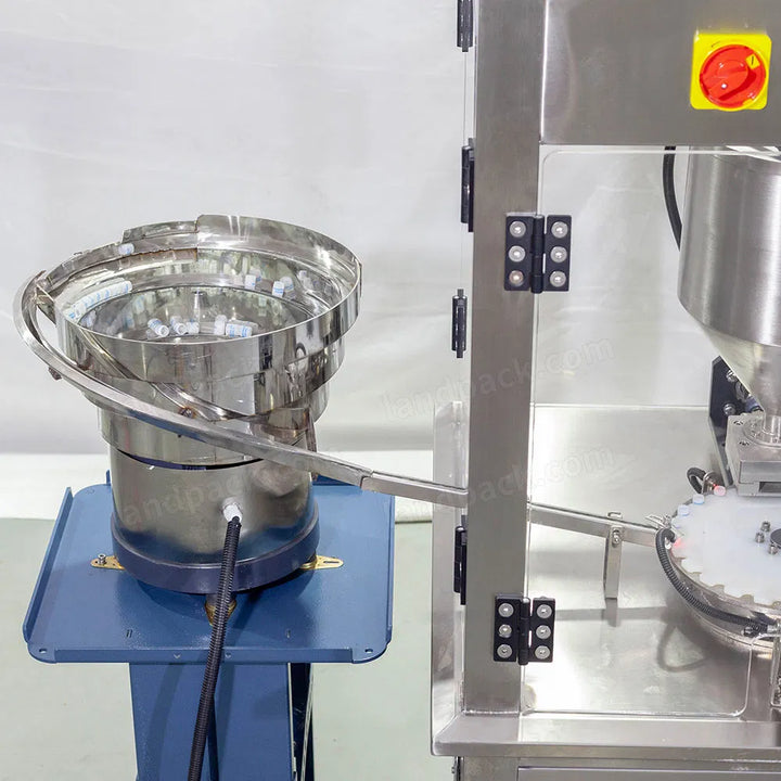 Automatic Fine Particle Silica Gel Desiccant Bottle Filling Capping Machine