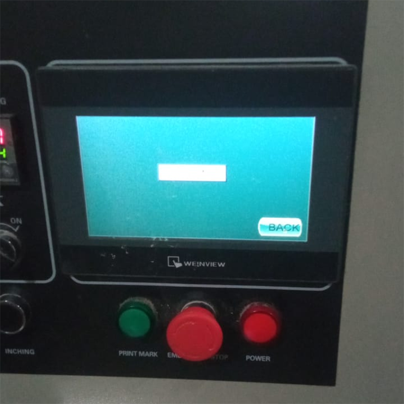 Pillow Packaging Machine Accessories PLC Touch Screen & Letter Box