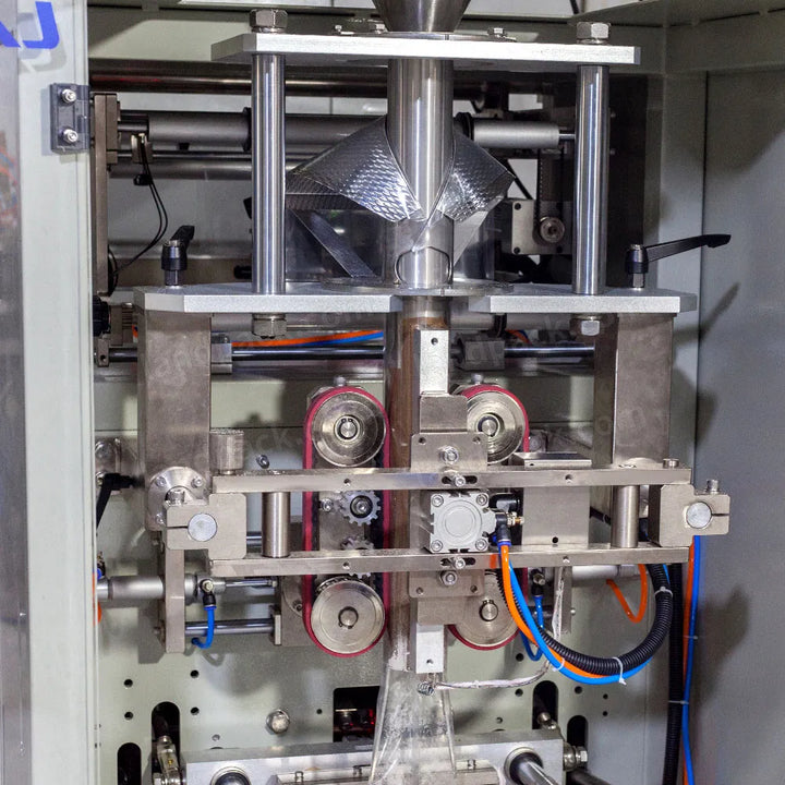 Automatic Vertical Form Fill Seal Weighing and Packing Machine for Oatmeal Nuts Pasta Popcorn