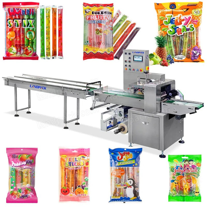Popsicle Stick Packing Machine Pillow Bag Flow Packaging Machine