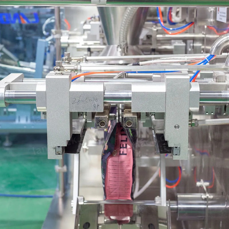 Automatic Horizontal Premade Zipper Pouch Gusset Pouch Powder Packing Machine