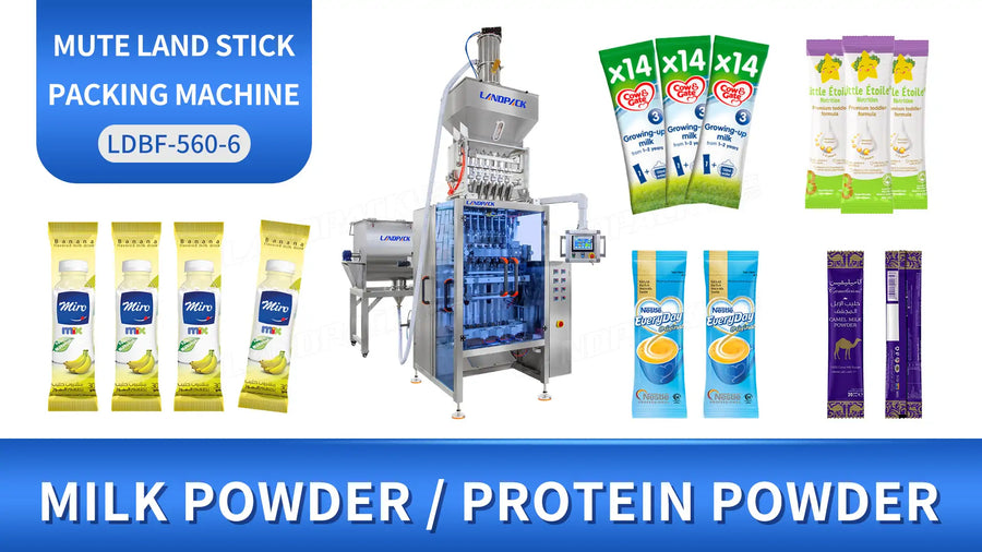 Multi Lane Sachet Packaging Machine Running