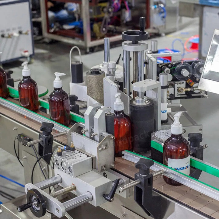 Automatic Hand Sanitizer Filling Capping Labeling Machine Line