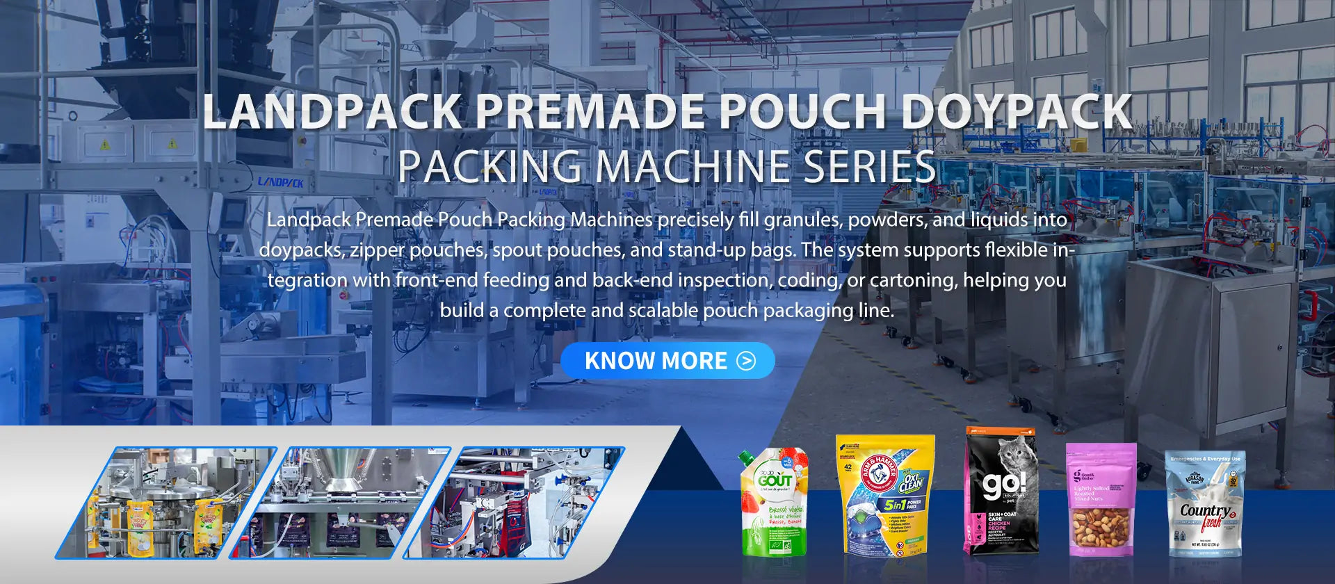 premade pouch packing machine