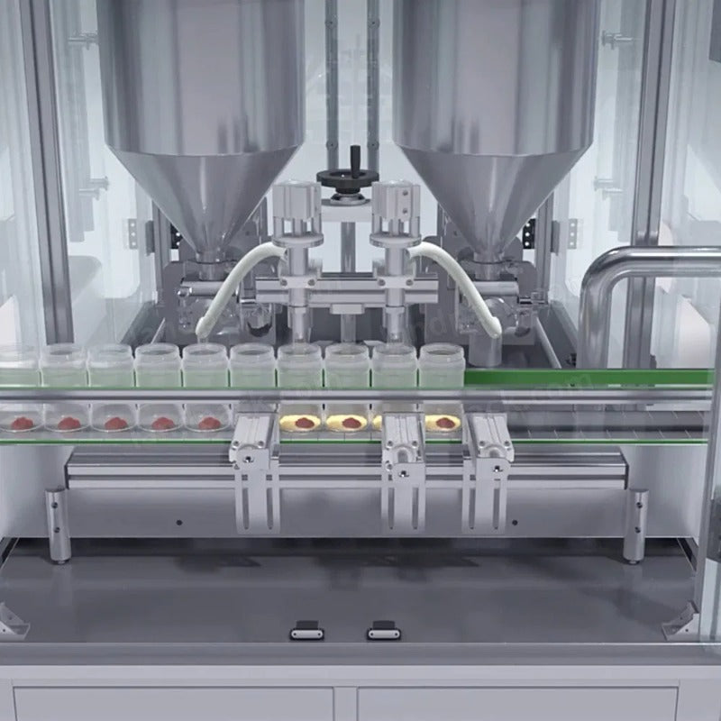 Container Fill Line Automatic Container Filling Line Cartoning Boxing Palletizing Packagin ...