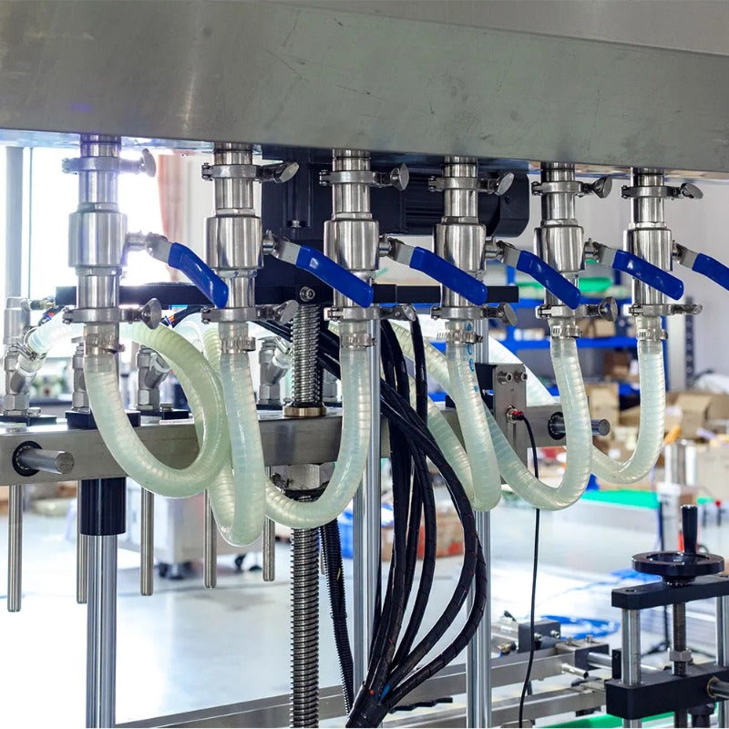 Automatic 4 Heads Thinner Solvent Chemical Liquid Filling Machine