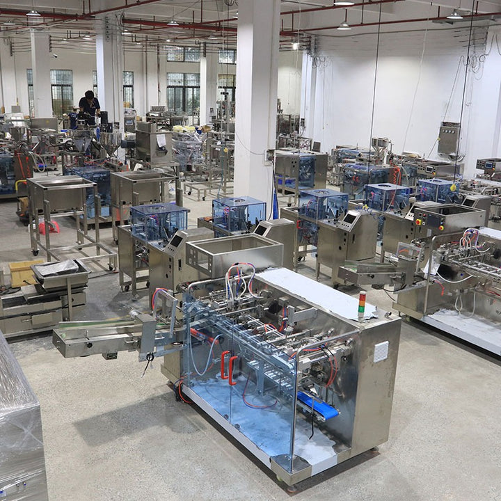 Automatic Horizontal Premade Bag Powder Packing Machine With Spoon Dropping Device