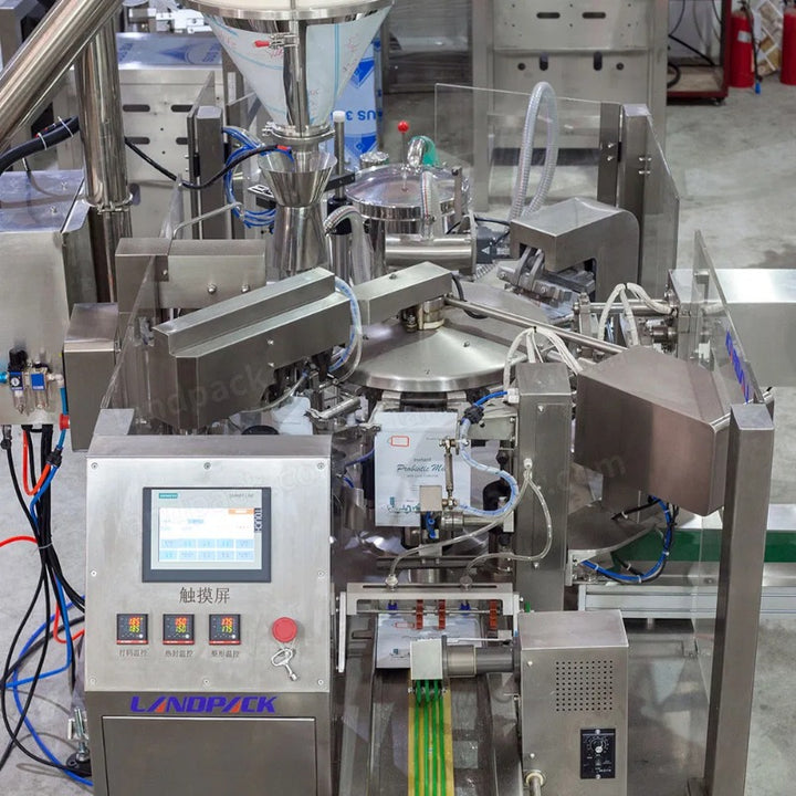 Automatic Mixed Powder Rotary Premade Pouch Doypack Packing Machine