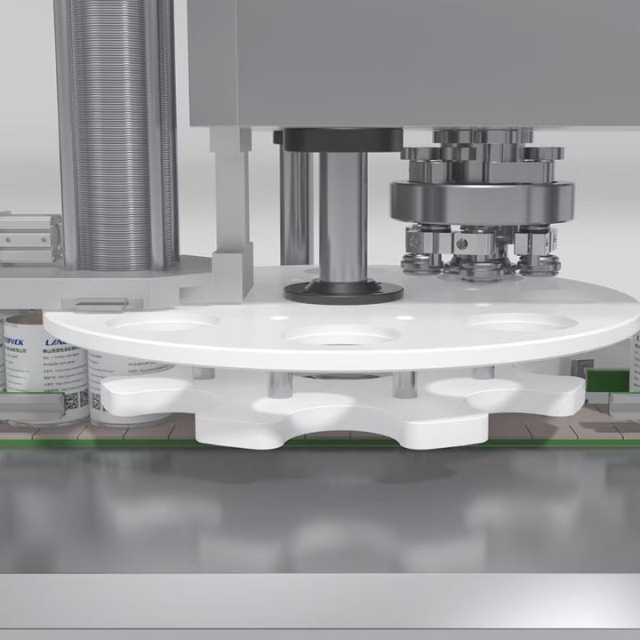 Automatic Jar Can Tin Filling Sealing Capping Machine Line Packing System