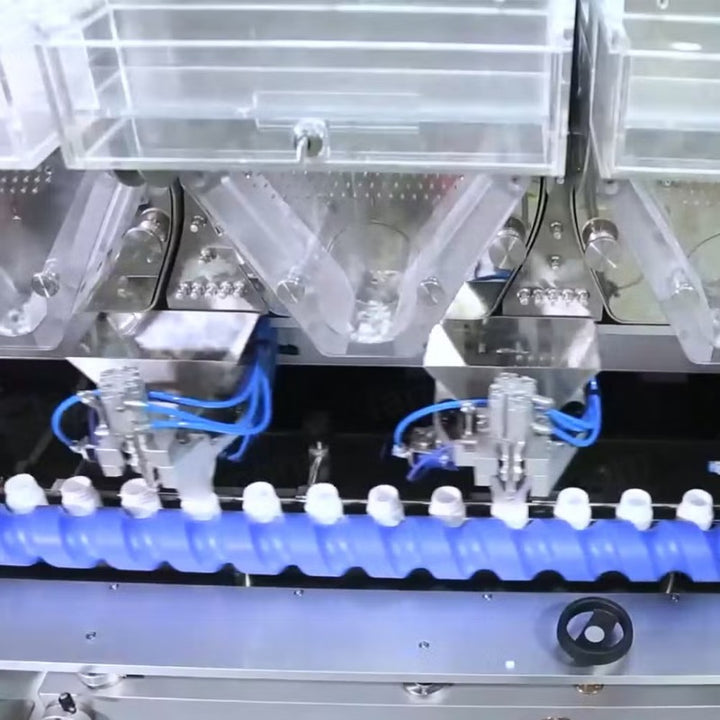 Automatic Tablet & Capsule Counting & Packing Line – High‑Speed Pharma Bottle Filler
