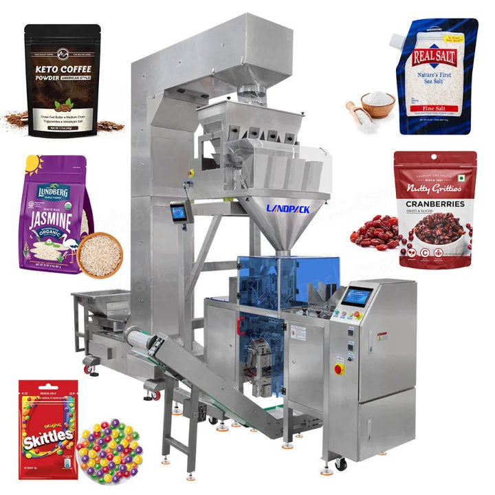 1kg 2kg Coffee Bean Dog Food Granule Stand up Zipper Pouch Doypack Packing Machine