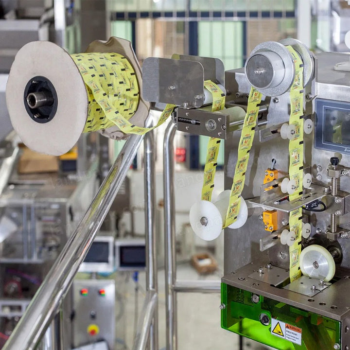 Automatic Cooked Food Retort Pouch Rotary Vacuum Doypack Packing Machine