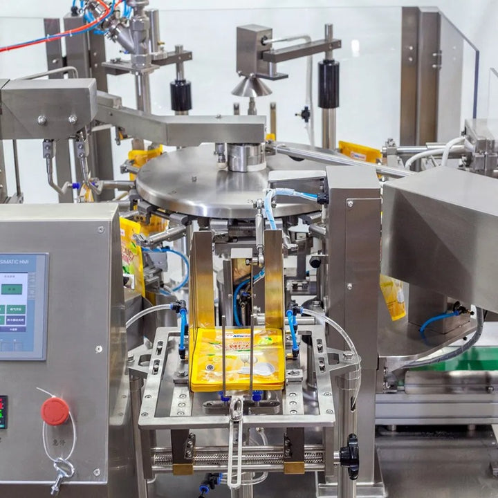 Fully Automatic Shampoo Rotary Premade Doypack Spout Pouch Filling Packing Machine
