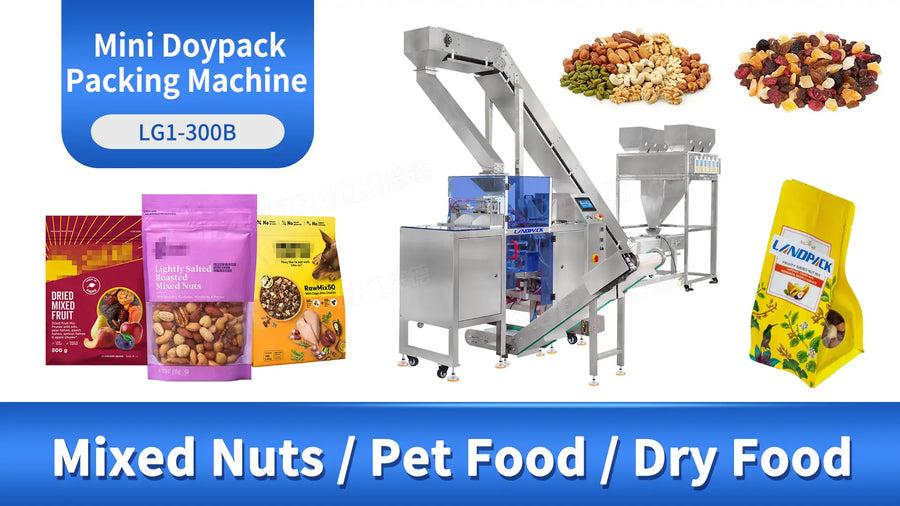Premade Pouch Packing Machine Running