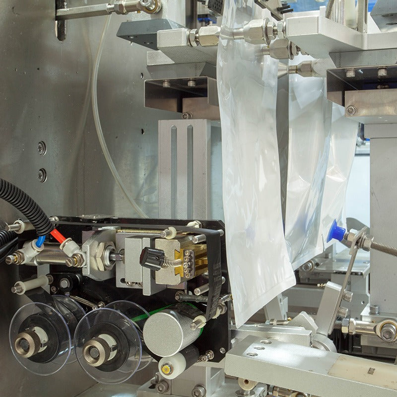 Automatic Sauce Paste Horizontal Premade Pouch Doypack Machine With Storage Hopper