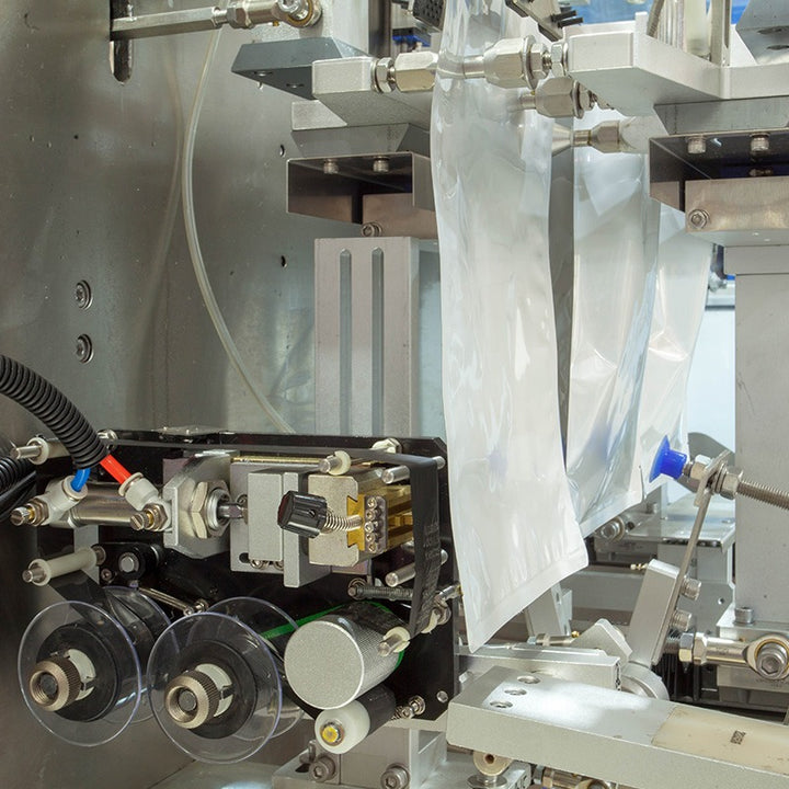 Automatic Sauce Paste Horizontal Premade Pouch Doypack Machine With Storage Hopper