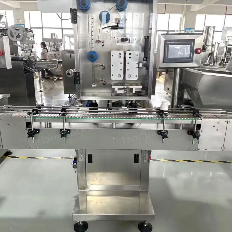 High-Precision Pharma Tablet Pill Counting Filling Capping Labeling Machine Line
