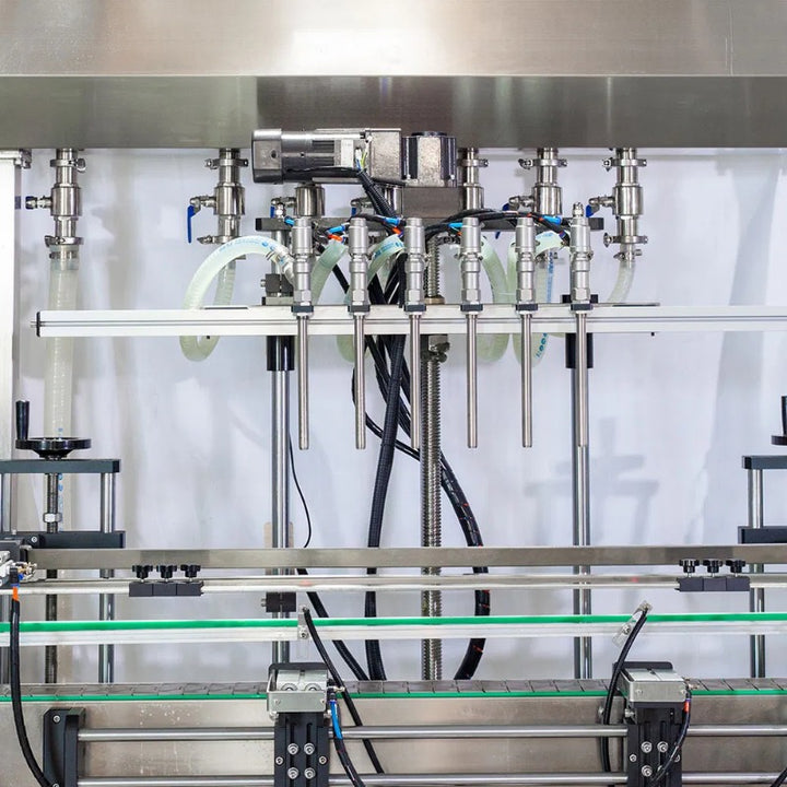 Automatic 4 Heads Thinner Solvent Chemical Liquid Filling Machine