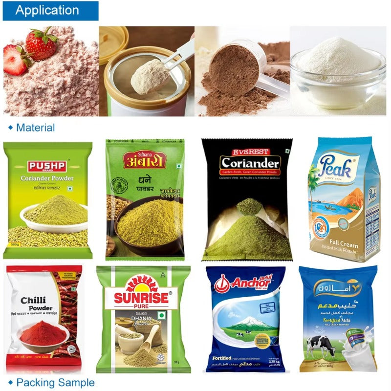 Automatic Mixed Flour Powder Vertical Form Filling Sealing Packing Machine