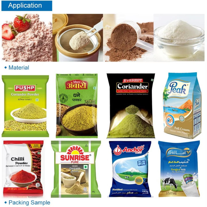 Automatic Mixed Flour Powder Vertical Form Filling Sealing Packing Machine
