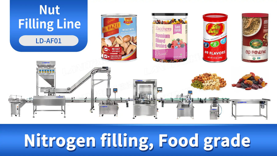Nut Filling Line Running