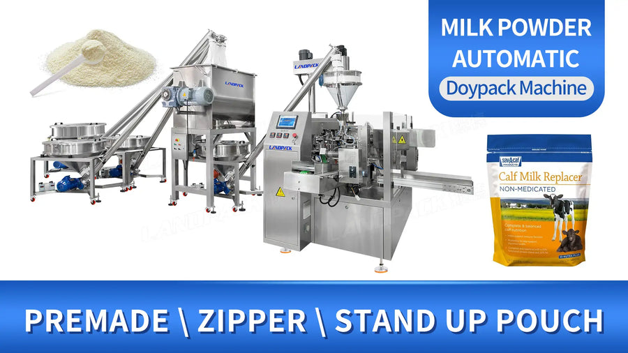 Premade Pouch Packing Machine Running