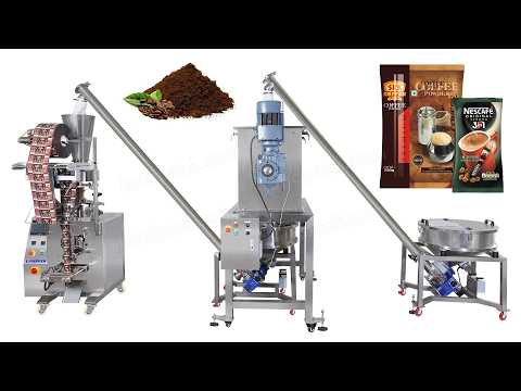 Automatic Spice Milk Powder Coffee Powder Vertical Pouch Packing Machine