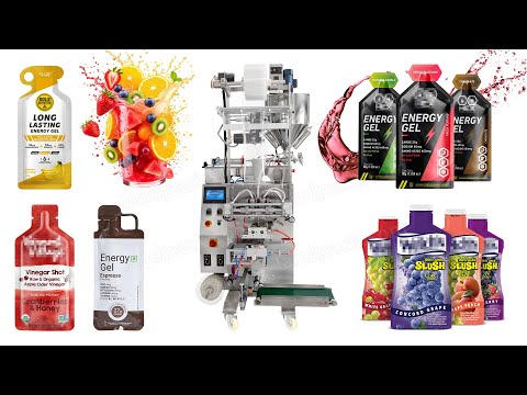 bottle shape juice pouch packing machine