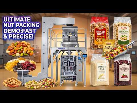 Automatic Nuts Groundnut VFFS Pouch Packing Machine Granule Packaging Machine
