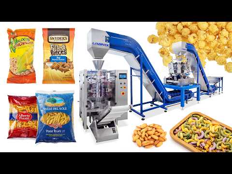 Automatic Multi Head Weigher Popcorn Puffed Food Vertical Packing Machine