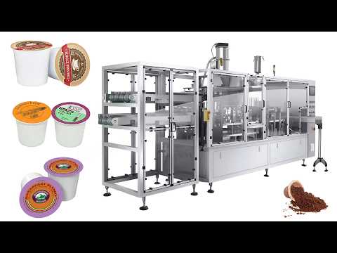 Fully Automatic Cup Filler Sealer Matcha Tea Powder Filling and Sealing Machine