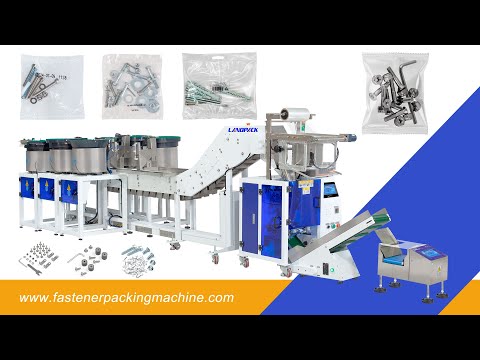 Automatic Mixing Counting Fastener Furniture Fittings Sorting Packaging Machine