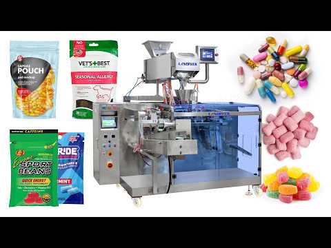 High Accuracy Tablets Pills Capsule Doypack Pouch Counting Packing Machine