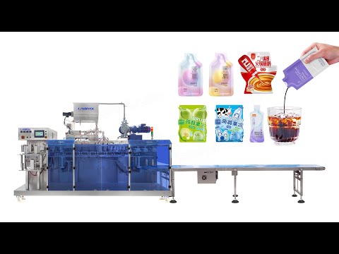 Juice Premede Pouch Packing Machine | Automatic Shape Pouch Doypack Packing