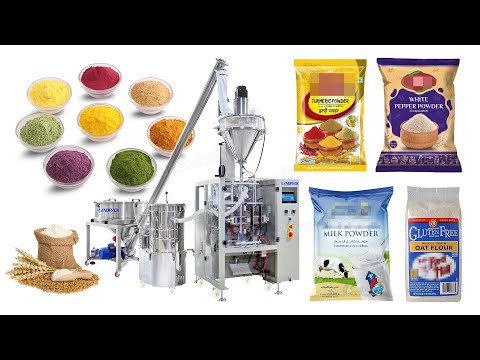 Flour Packing Machine Vertical Powder Packaging Machine with Industrial Vacuum