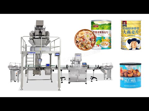 Automatic Cannabis Jar Packaging Machine LF-ZP-008