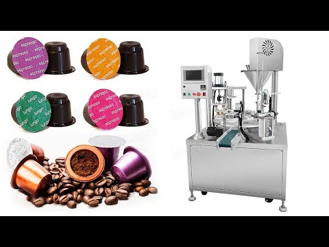 Automatic Coffee Capsule Filling and Sealing Machine for Nespresso, K-Cup and Dolce Gusto Pods