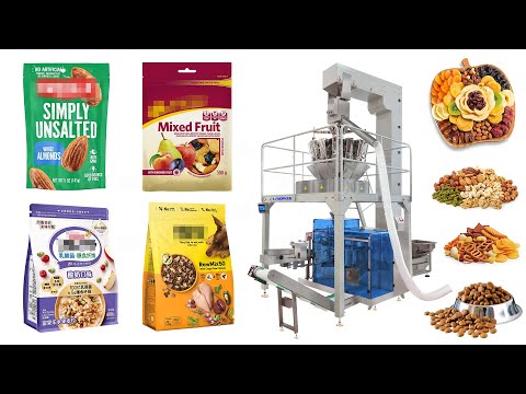 Automatic Cashew Nut Zipper Pouch Packing Machine Solution