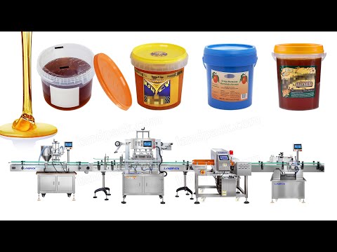 Liquid Filling Machine | Syrup Filling and Sealing Machine With Labeling Machine