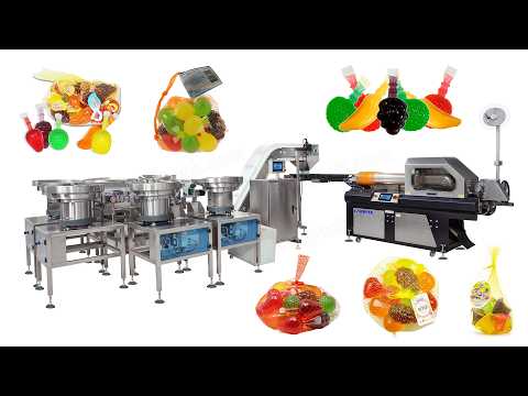 Fully Automatic Orange Jelly Mesh Bags Packing Packaging Machine