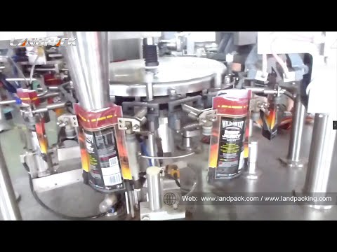 Automatic Beef Jerky Premad Pouch Packing Machine With Multihead Weigher