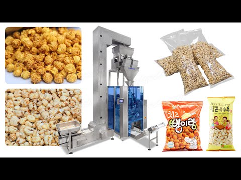 Automatic Nut Cashew Vertical Packaging Machine With Linear Weigher