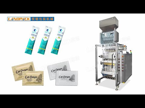 Automatic 6 Lane Desiccant Stick Bags Filling And Packing Machine