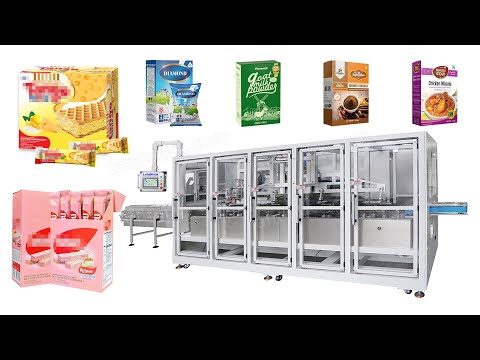 Automatic Horizontal End Load Cartoning Machine