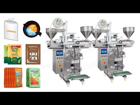 Shampoo Sachet Packing Machine | 4 Side Sealing Pouch Vertical Packing Machine