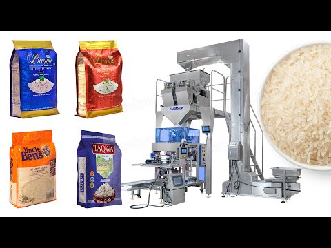 Automatic 2-Head Linear Weigher Grain Mini Doypack Premade Pouch Packing Machine