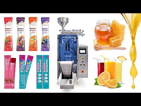 Automatic Single Lane Honey Popsicle Stick Liquid Packing Packaging Machine