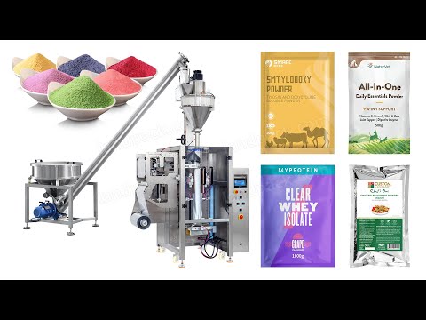 Automatic Vertical Packing Machine VFFS Four Sides Sealing Pouch Packing Machine